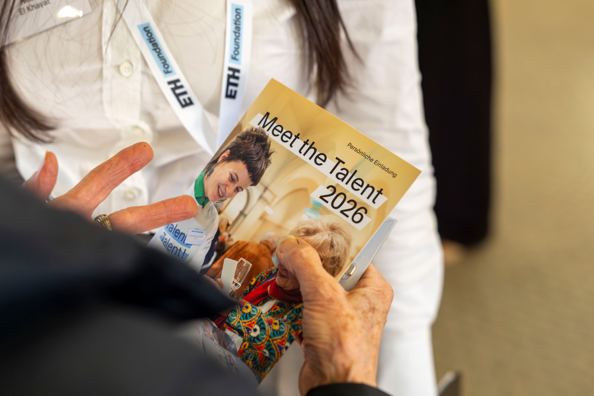 ETH Zürich Foundation, Meet the Talent 2026