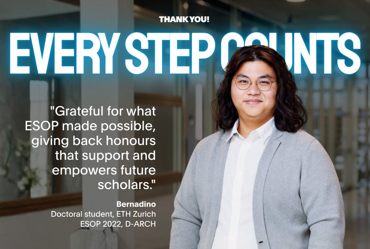 ETH Zurich Foundation, 20 years of ESOP – The Give-Back Challenge