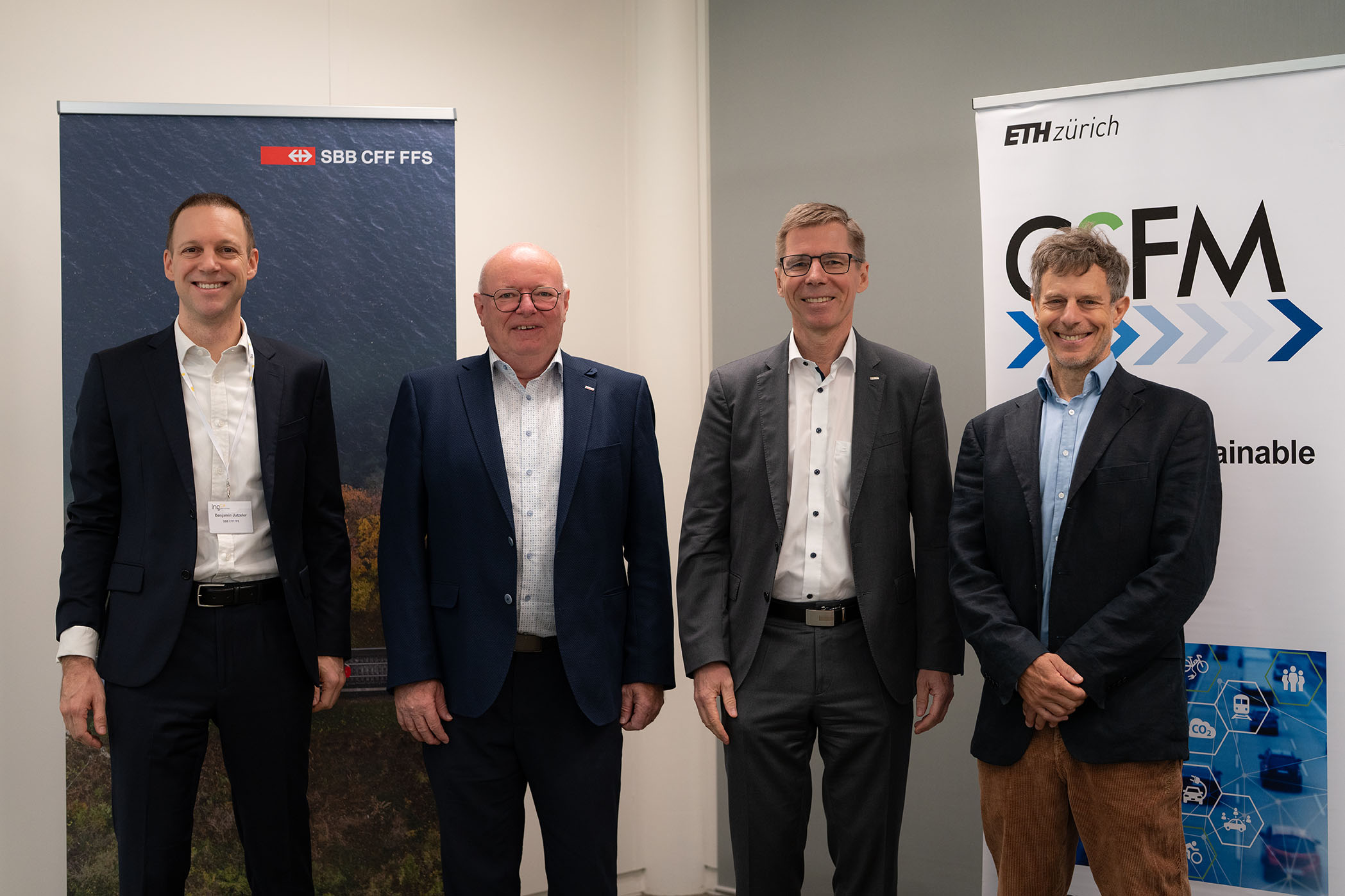 ETH Zürich Foundation, SBB und ETH verlängern Partnerschaft für die Mobilität von morgen