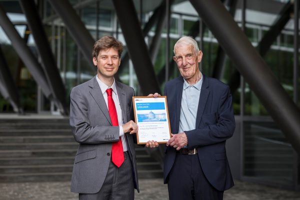 ETH Zurich Foundation, Great honour for Professor Jeremy Richardson