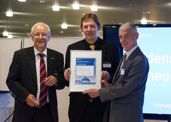 ETH Zurich Foundation, Extraordinary researcher honoured with Rössler-Preis