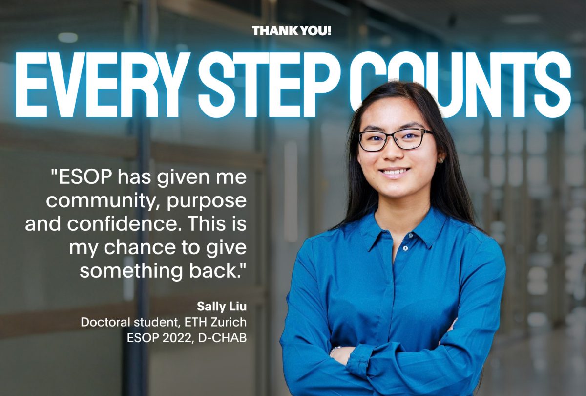 ETH Zurich Foundation, 20 years of ESOP – The Give-Back Challenge